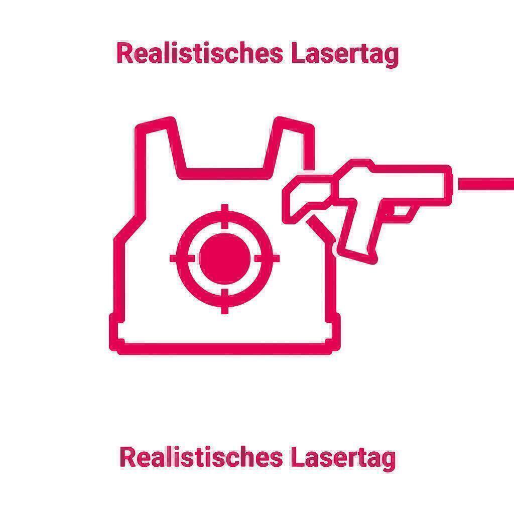 Lasertag, realistisch gespielt