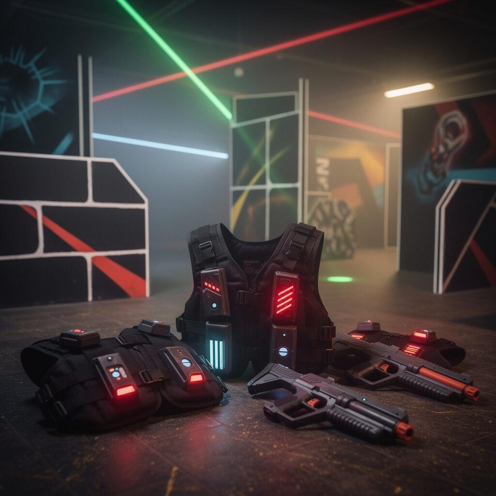 In Ihrer Umgebung: taktisches Lasertag